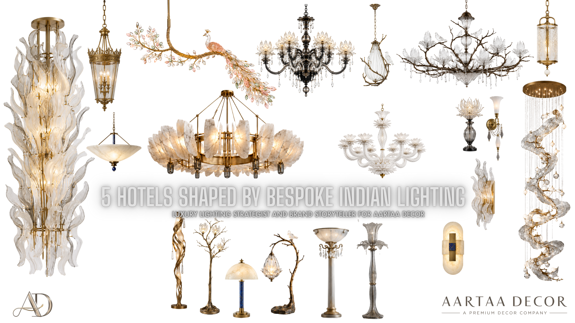 5 Hotels Shaped by Bespoke Indian Lighting | Aartaa decor
