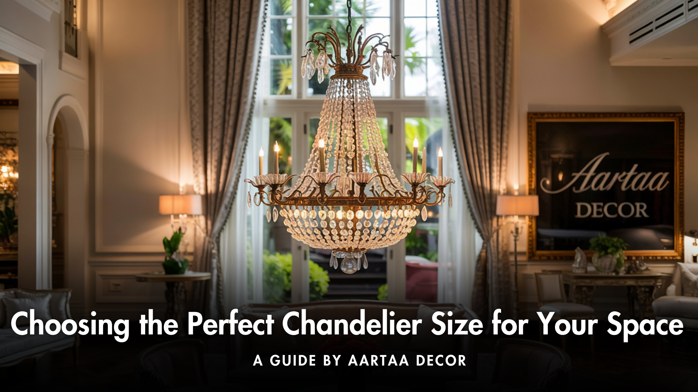 Choosing the Perfect Chandelier Size for Your Space
