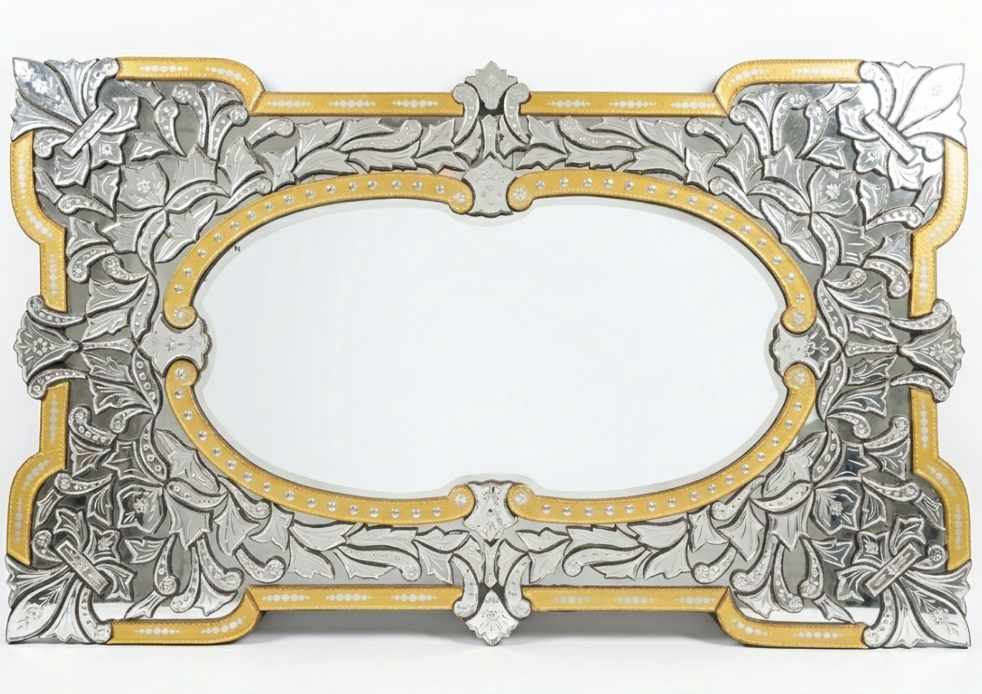Baroque Gilded Leaf Mirror - Aartaa decor