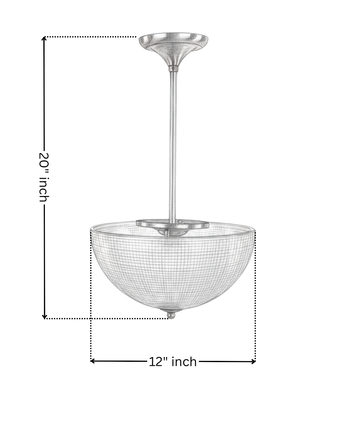 Aurelia Bowl Luxe Pendant Light