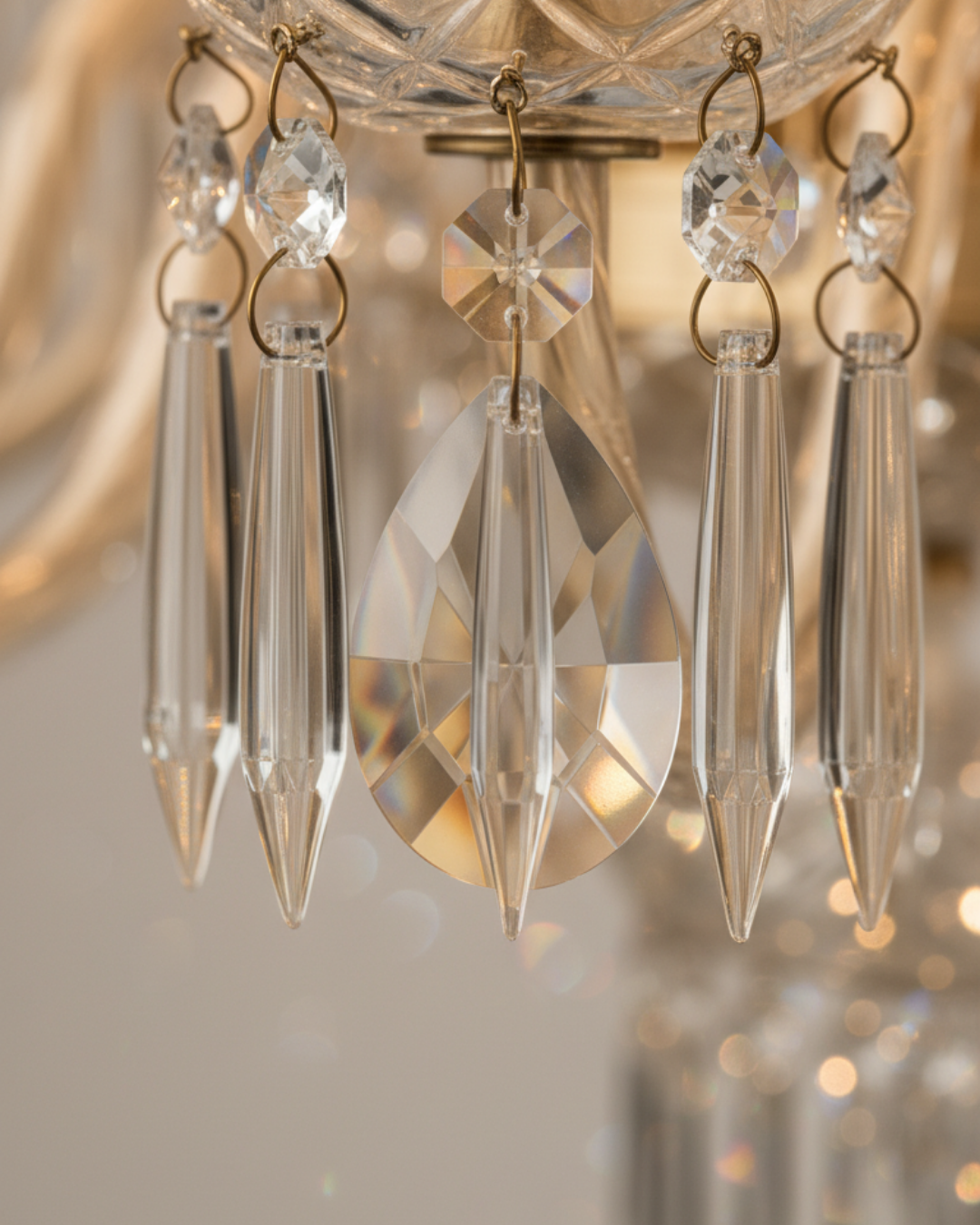 Rajasi Crystal Cascade Grand Chandelier - Aartaa decor