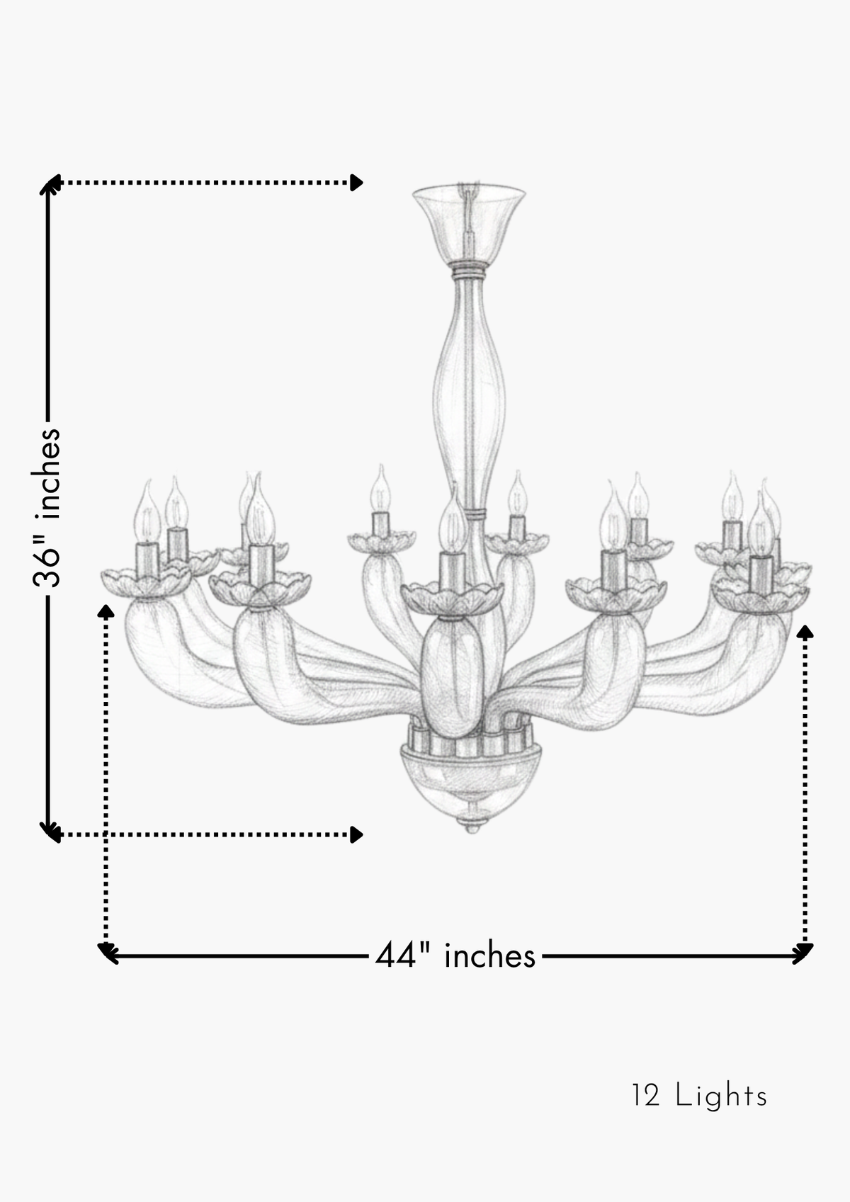 Virelle Aureum Chandelier