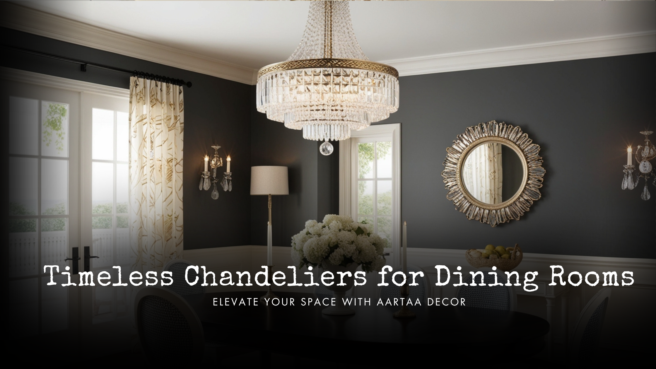 Timeless Chandeliers for Dining Rooms: Elevate Your Space with Aartaa Decor