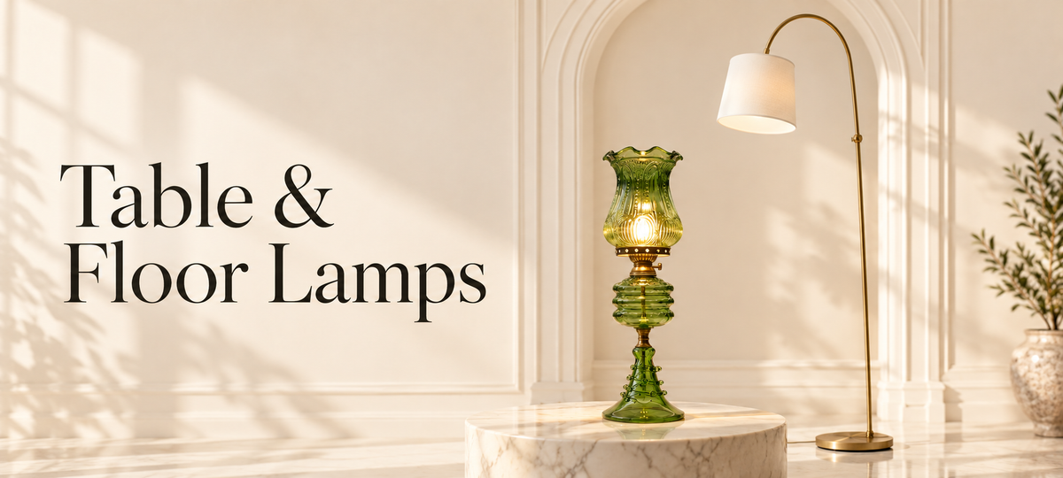 Table & Floor Lamps — Aartaa Decor collection artwork