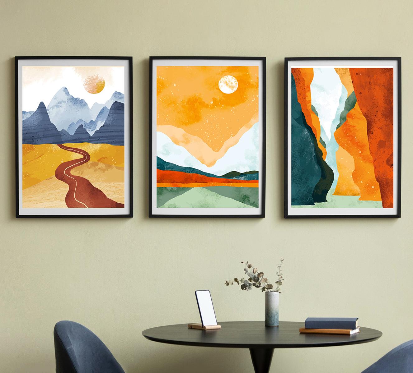 painting for Wall Decoration set of 3 - Aartaa decor