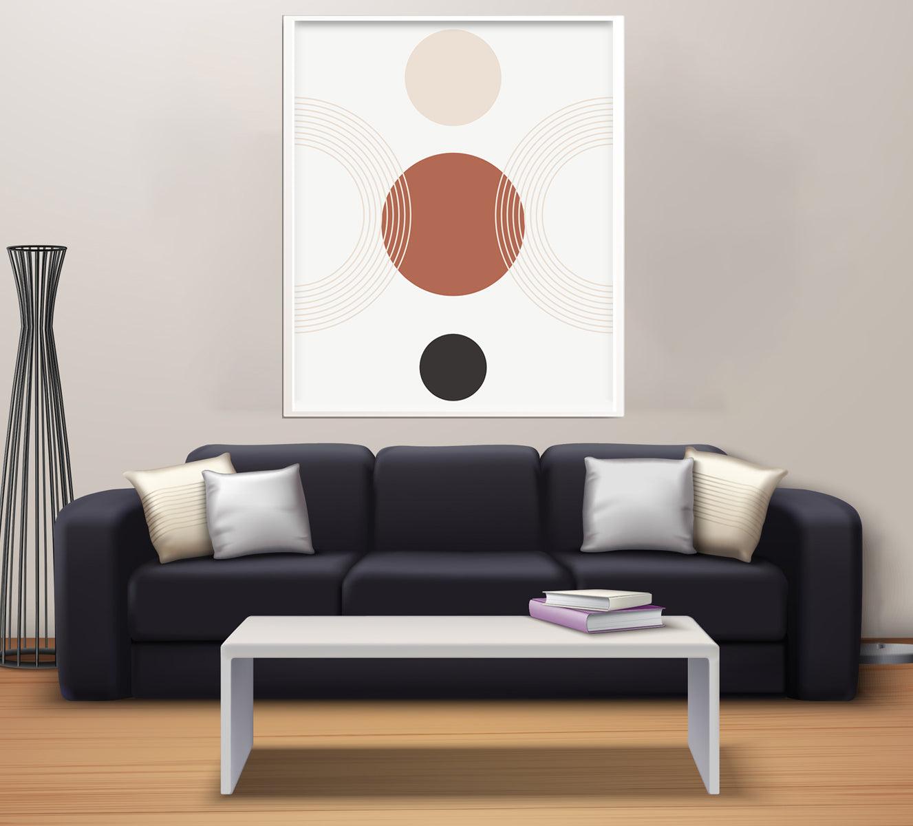 Geometric Abstract Painting - Aartaa decor