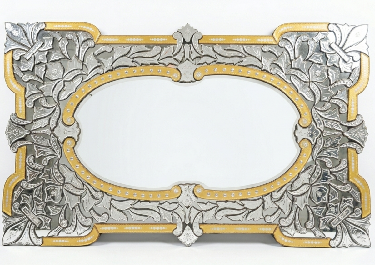 Baroque Gilded Leaf Mirror - Aartaa decor