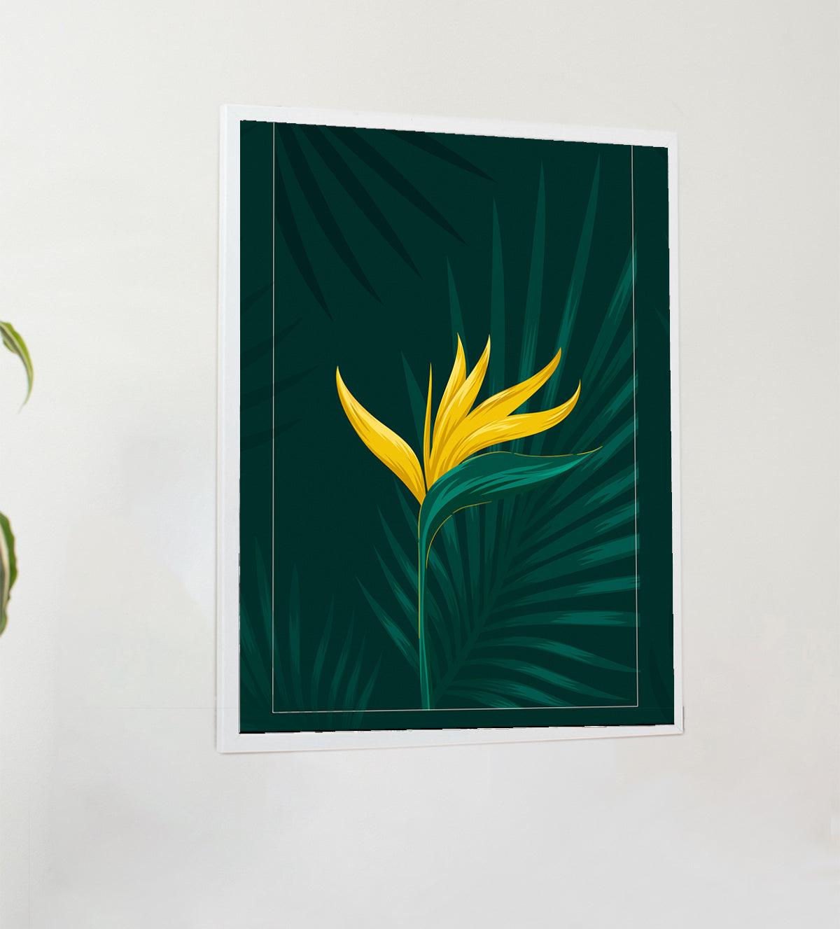 Set of Three Botanical Painting Of Leaves - Aartaa decor