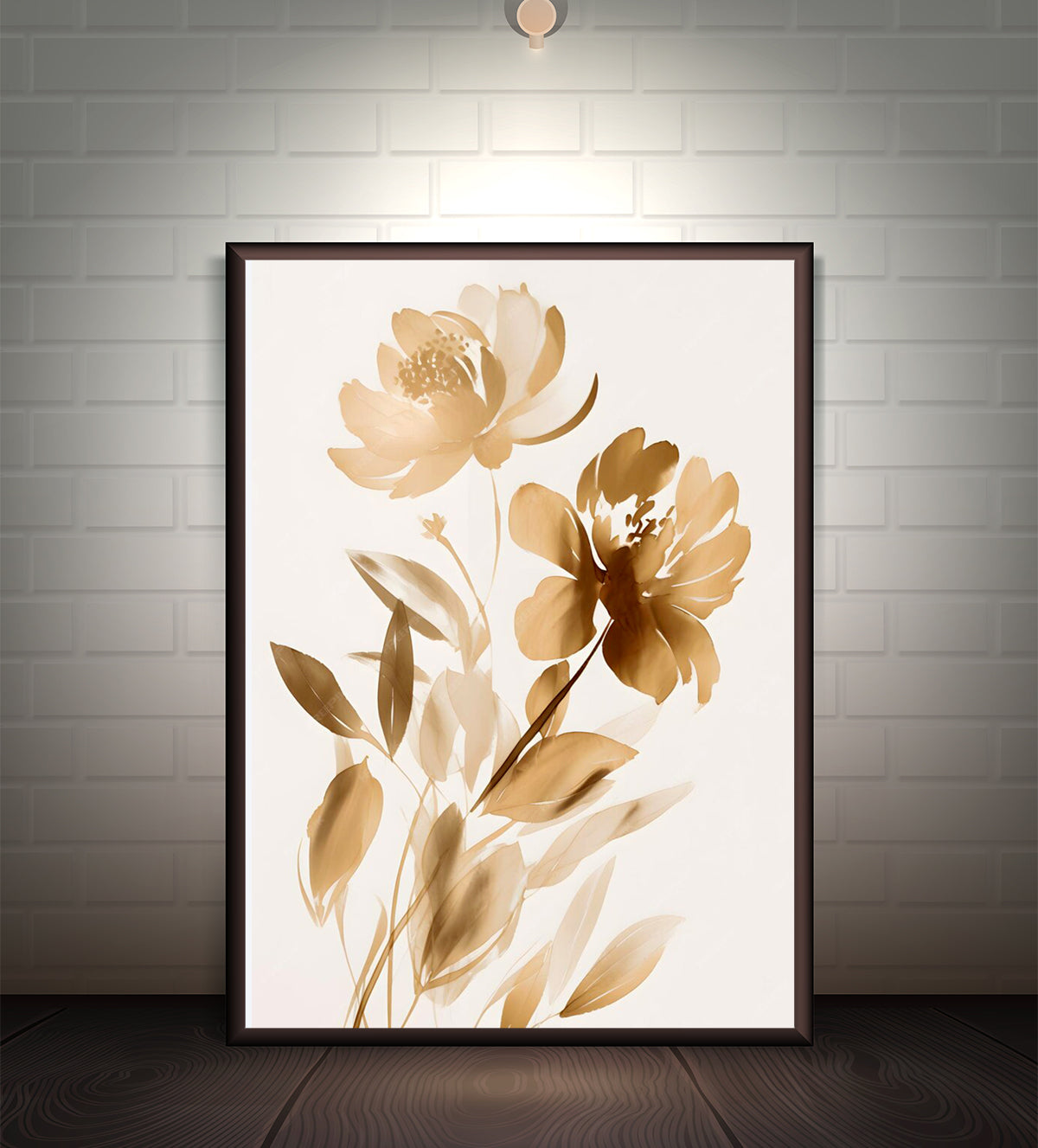 Geometric Abstract Three Flower Sets - Aartaa decor