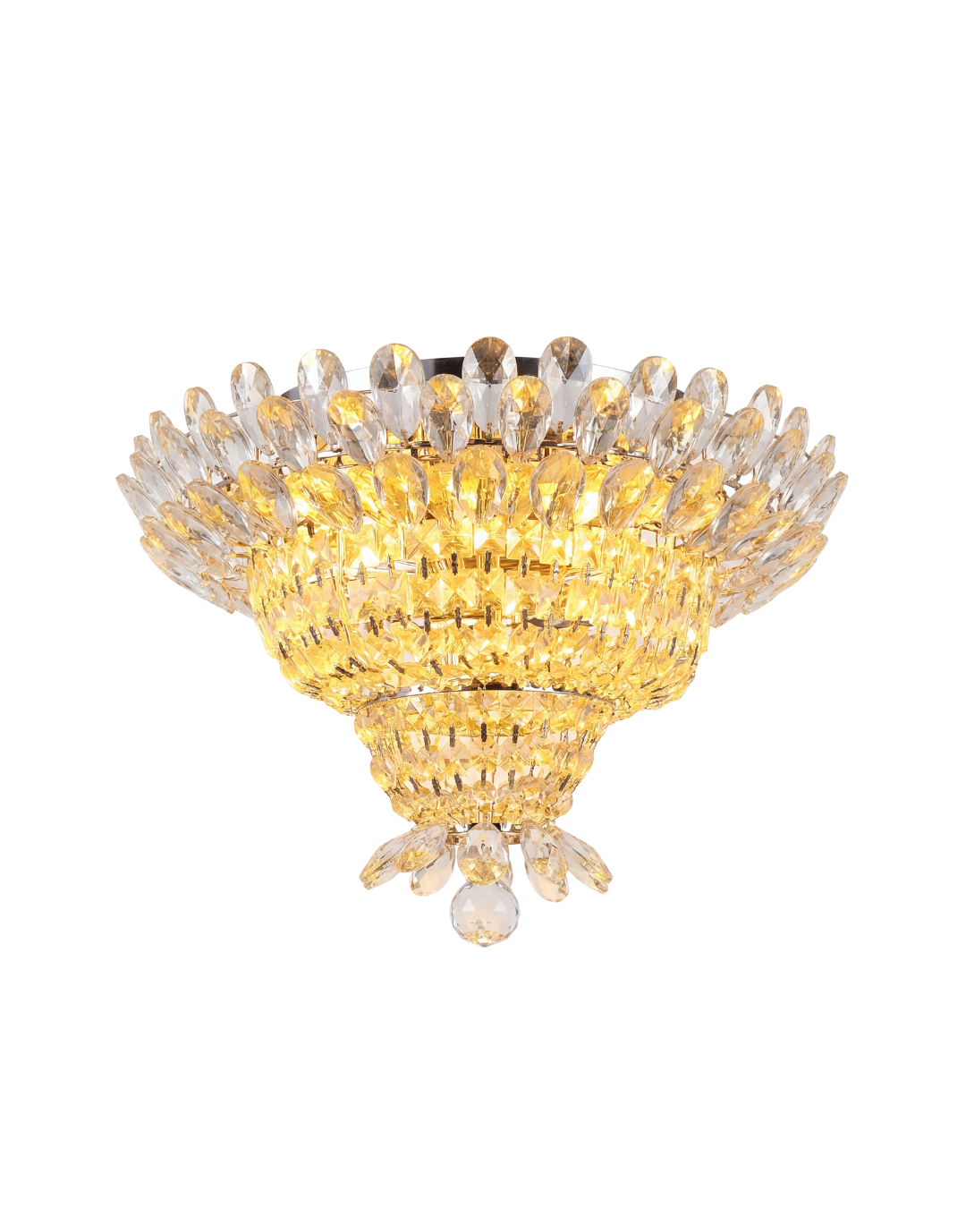 Eclat Royale Flush Mount Chandelier - Aartaa decor