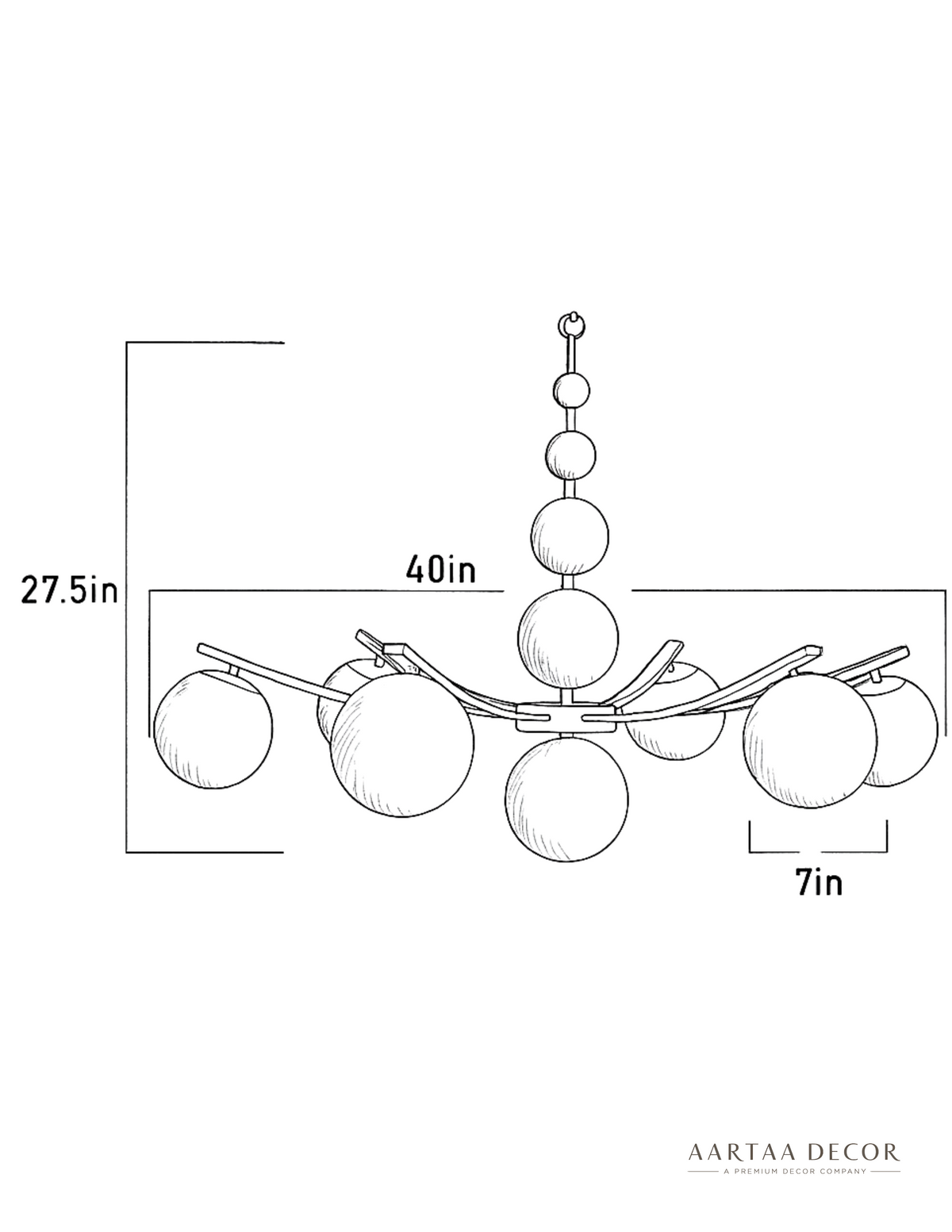 Lumina Classic Orb Chandelier