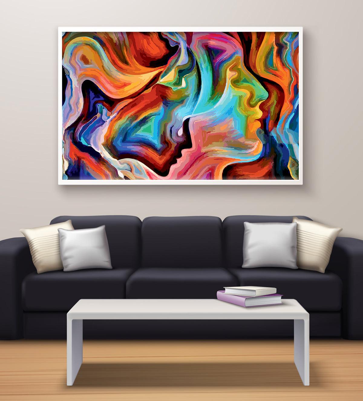 An abstract masterpiece Of flowing water and the human form - Aartaa decor