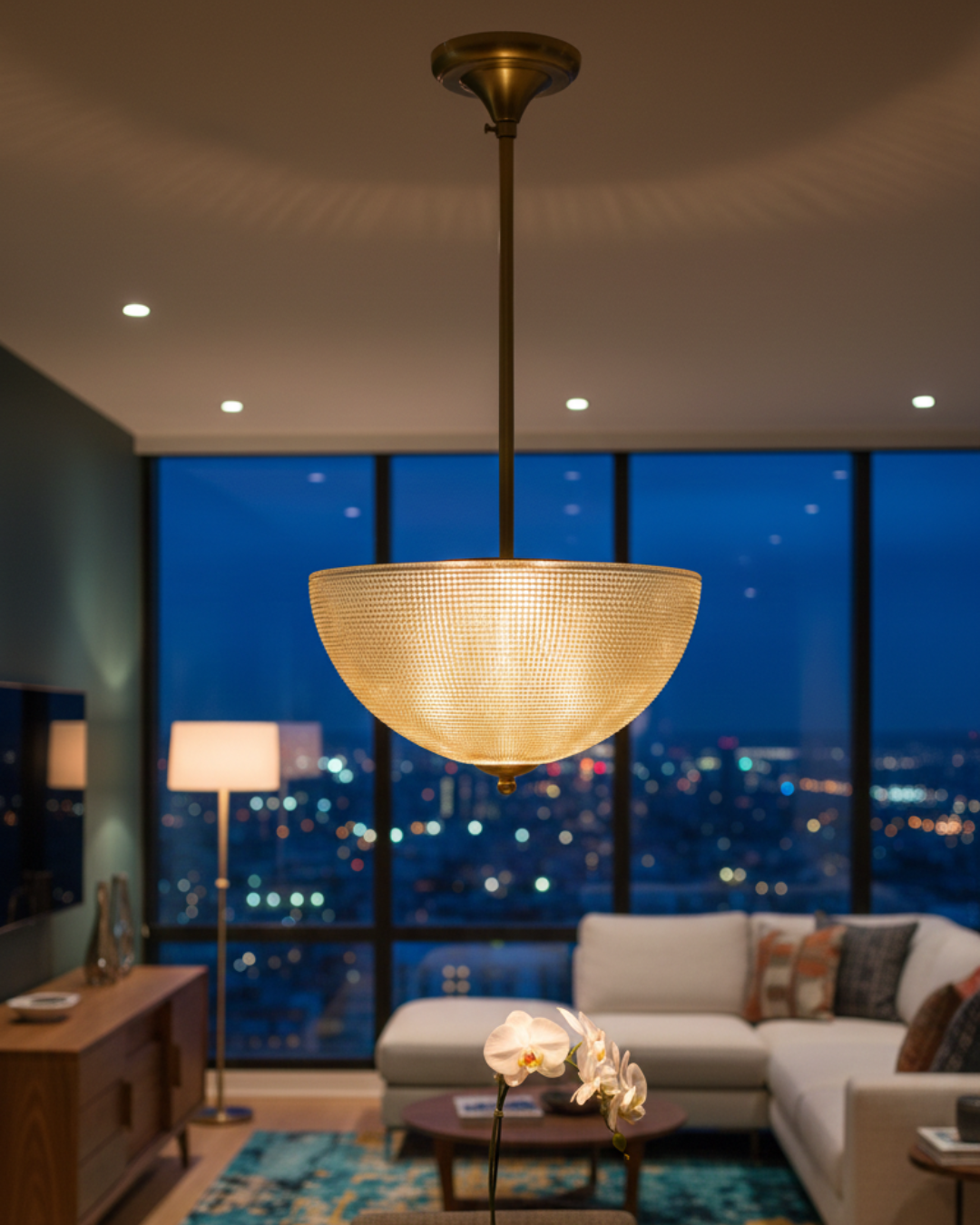 Aurelia Bowl Luxe Pendant Light