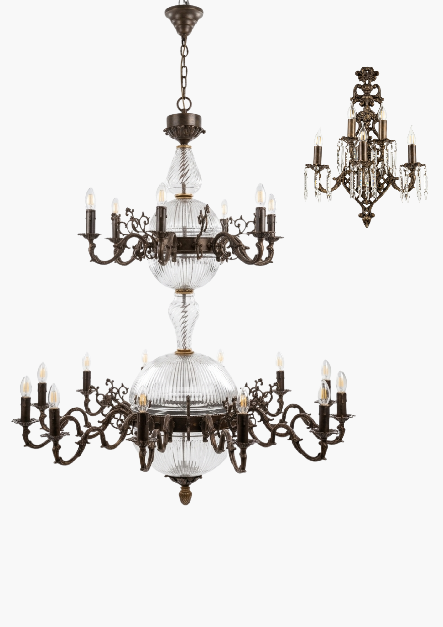 Aurelian_Venezia_Grand_Double-Tier_Chandelier_and_Etoile_Royale_Crystal_Wall_Sconce