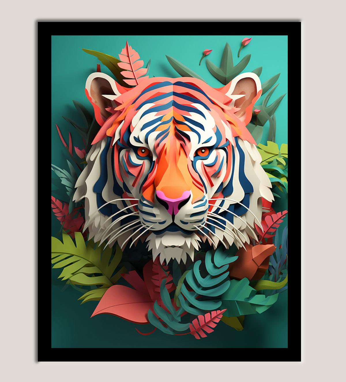 Bengal Tiger Wall Art - Aartaa decor