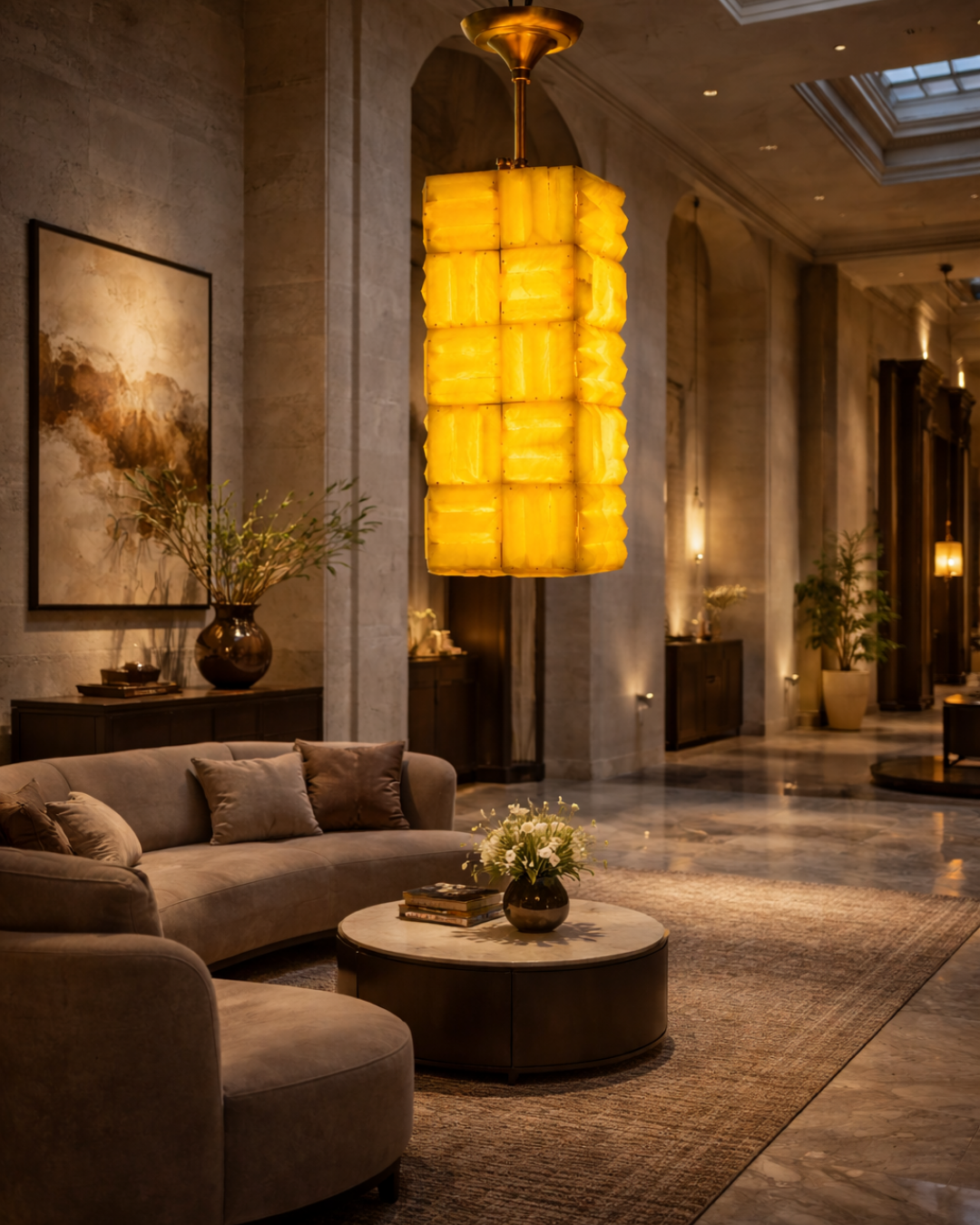 Lumaire Column Pendant Light - Aartaa decor