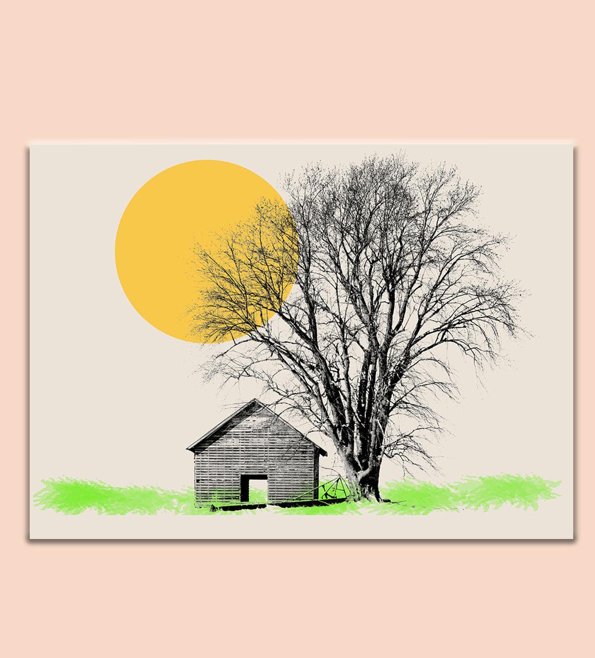 WALL ART NATURE LANDSCAPE PAINTING - Aartaa decor