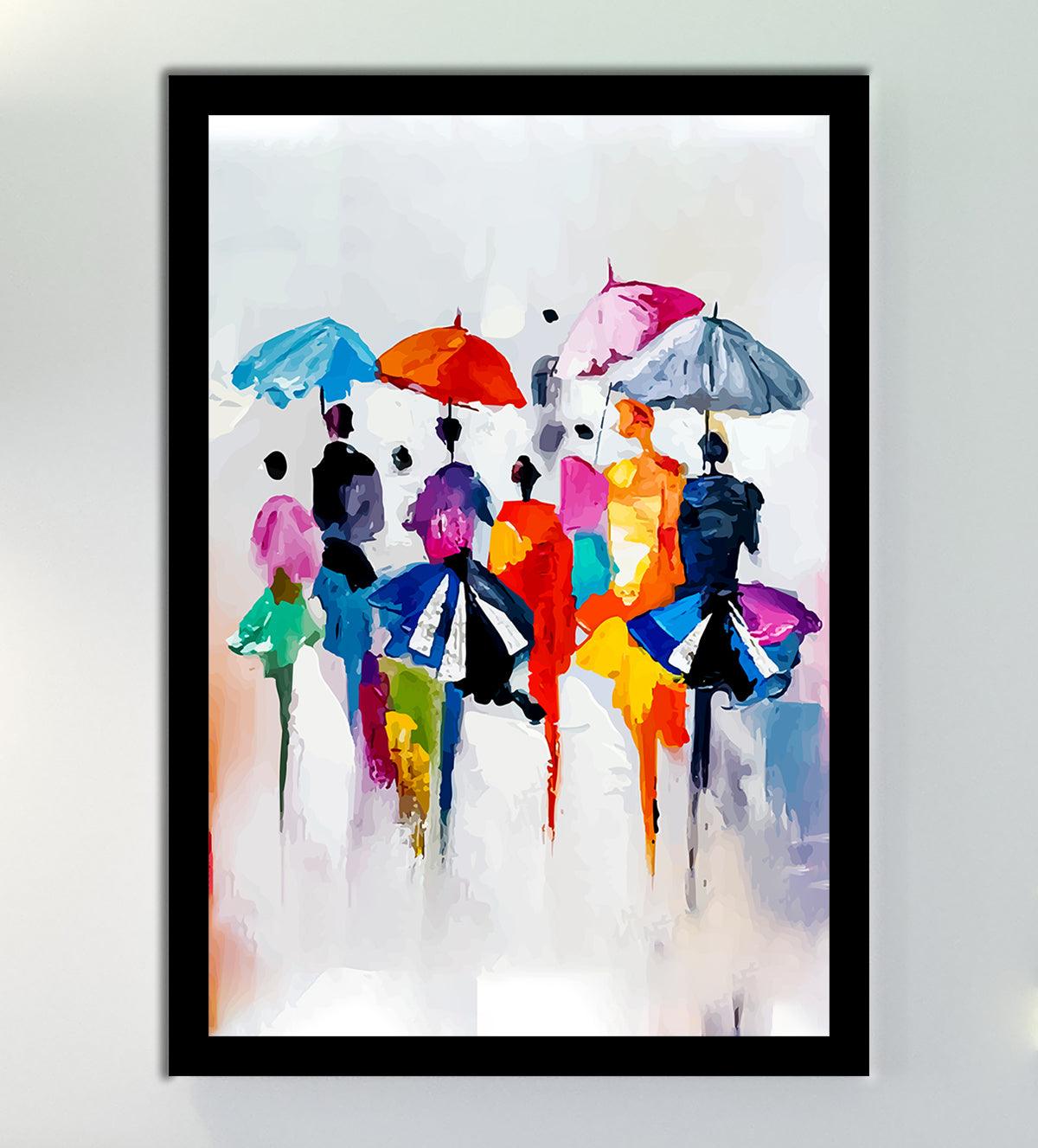 City Under Umbrellas - Aartaa decor