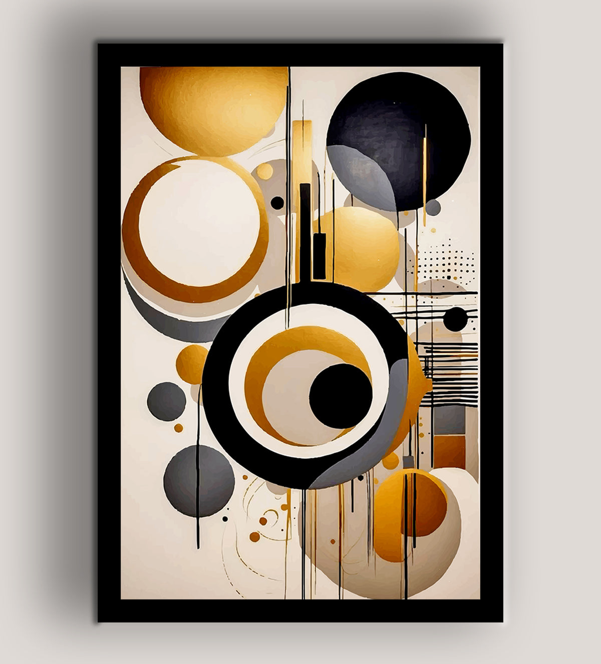 Expressive Strokes abstract Art - Aartaa decor