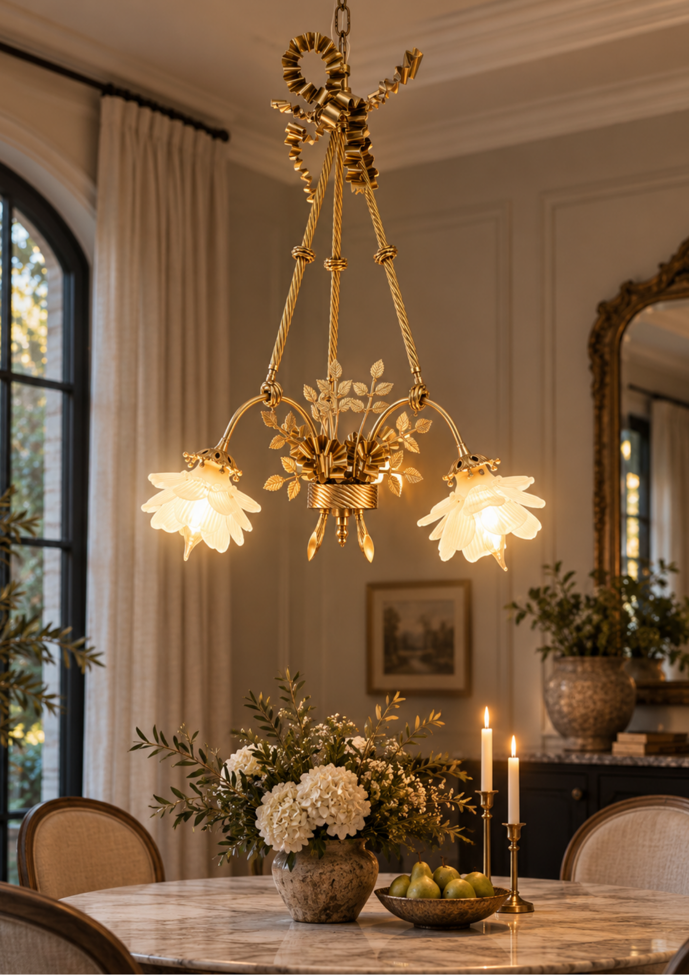 Floral Bouquet Chandelier