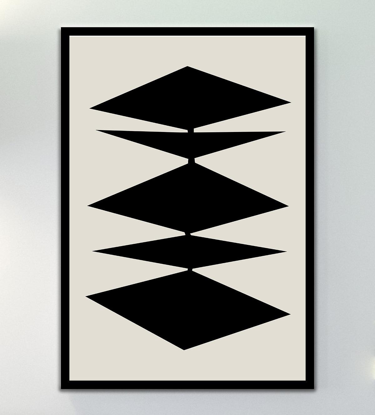 Geometric Wall Art Abstract set of 3 - Aartaa decor