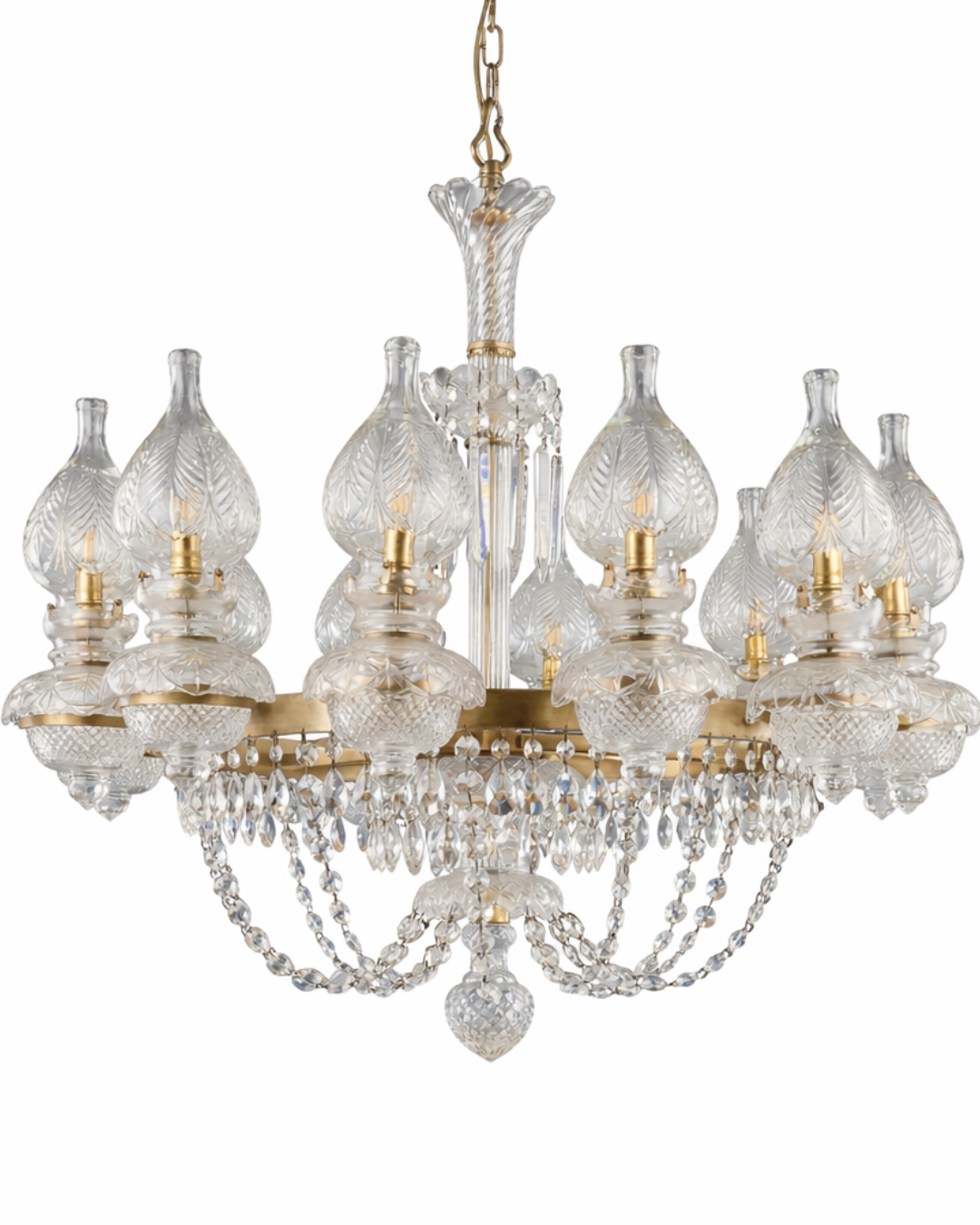 Imperial Flame Heritage Crystal Chandelier - Aartaa decor