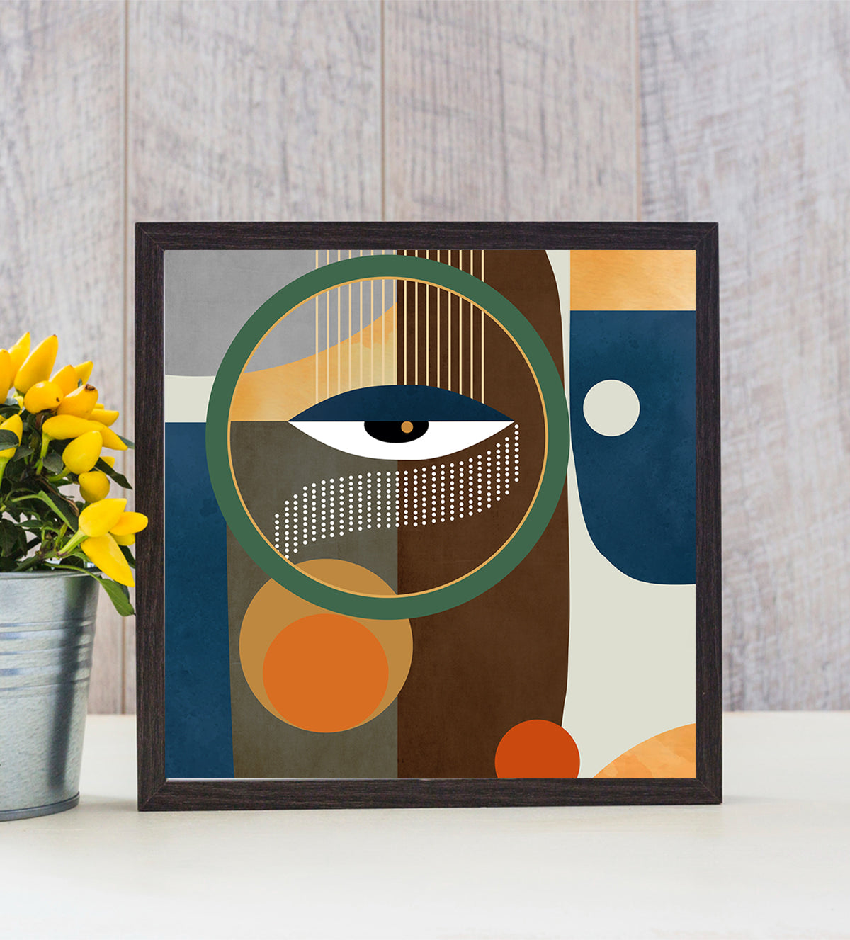 Inner Reflection Abstract Eye Art Print See Within Abstract Eye Painting - Aartaa decor