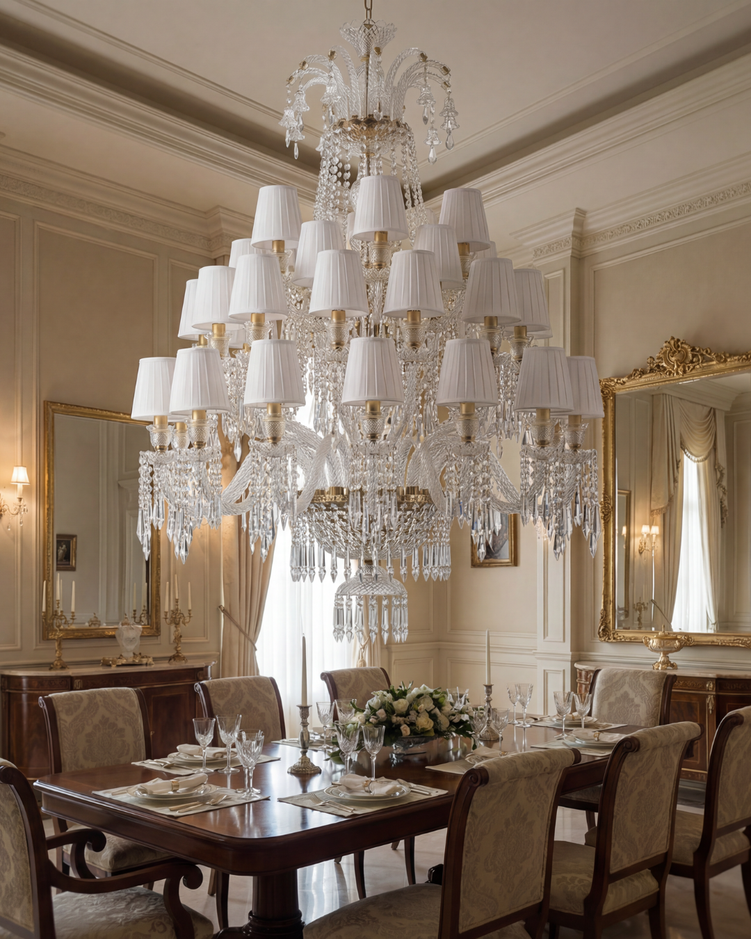 Ivory Crown Grand Chandelier
