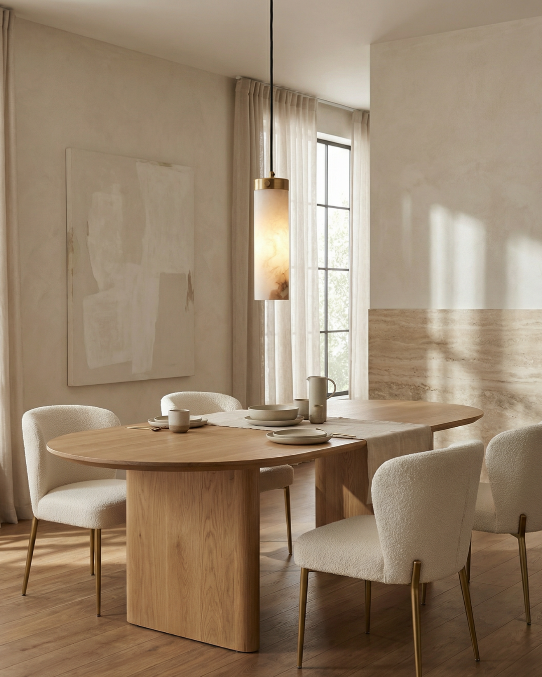 Ivory Aurelius Grand Pendant Light