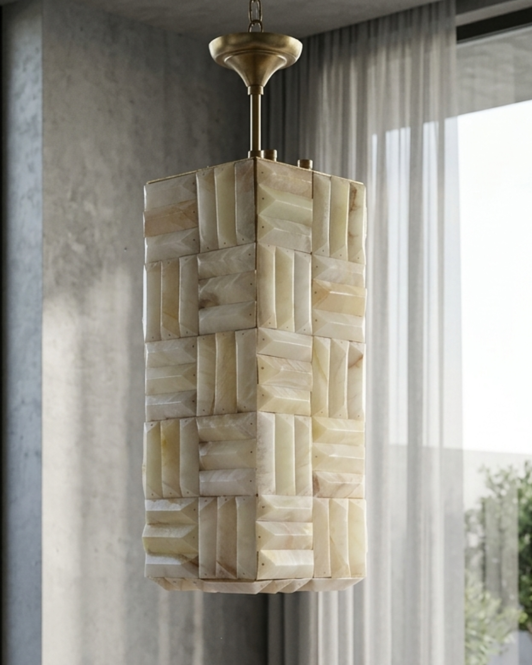 Lumaire Column Pendant Light