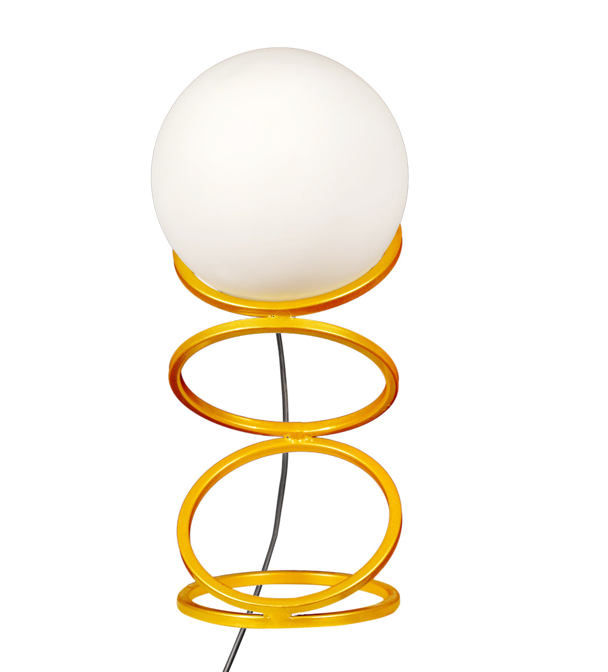 Enhance your space with the Luna Glow Modern Milky Glass LED Table Lamp. This sleek, gold spiral base with a soft-glowing glass globe adds elegance to any room. Shop now for cozy, energy-efficient lighting - Aartaa decor