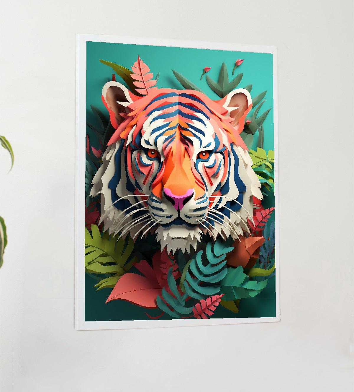 Discover “Majestic Stripes: The Bengal Tiger” wall art for an exquisite addition to your decor collection. High-definition print quality ensures every detail shines through. Shop now to bring this symbol of strength and beauty to your space aartaa decor