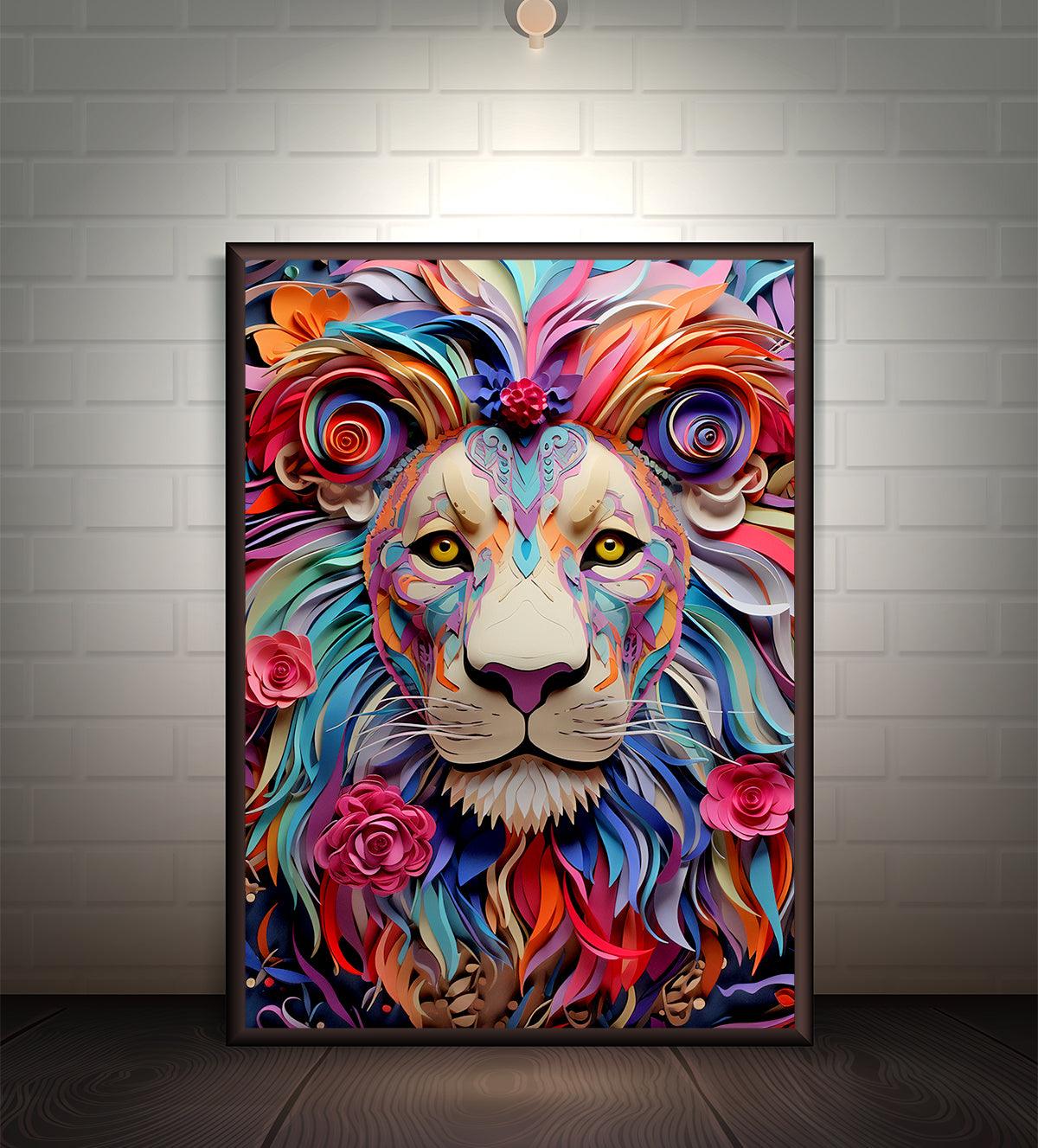 Majestic power of the king of the jungle in your home - Aartaa decor