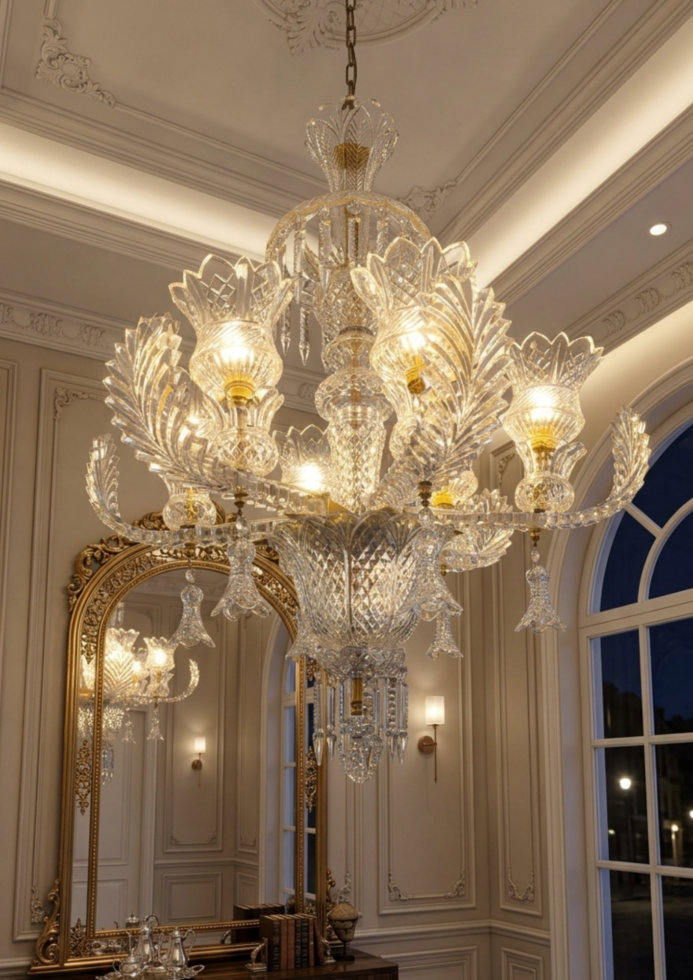 Mayurika Royale Crystal Chandelier