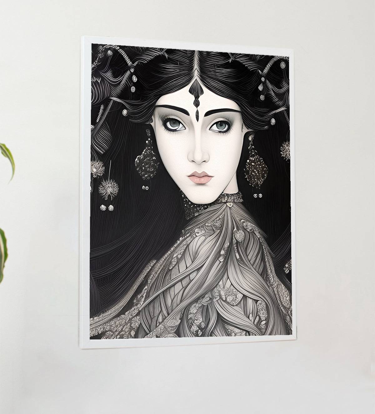 Monochromatic Line Art Print - Aartaa decor