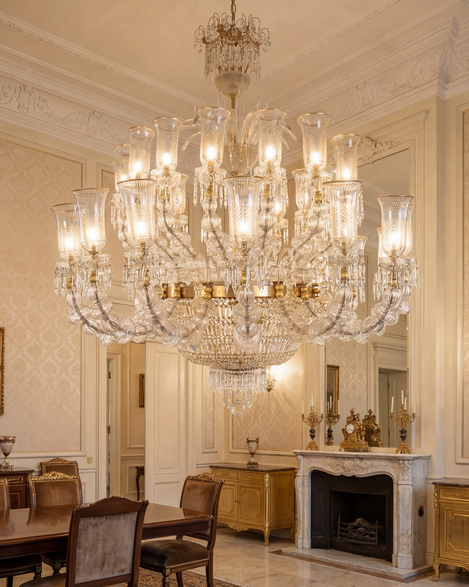 Noor Mahal Grandeur Chandelier - Aartaa decor