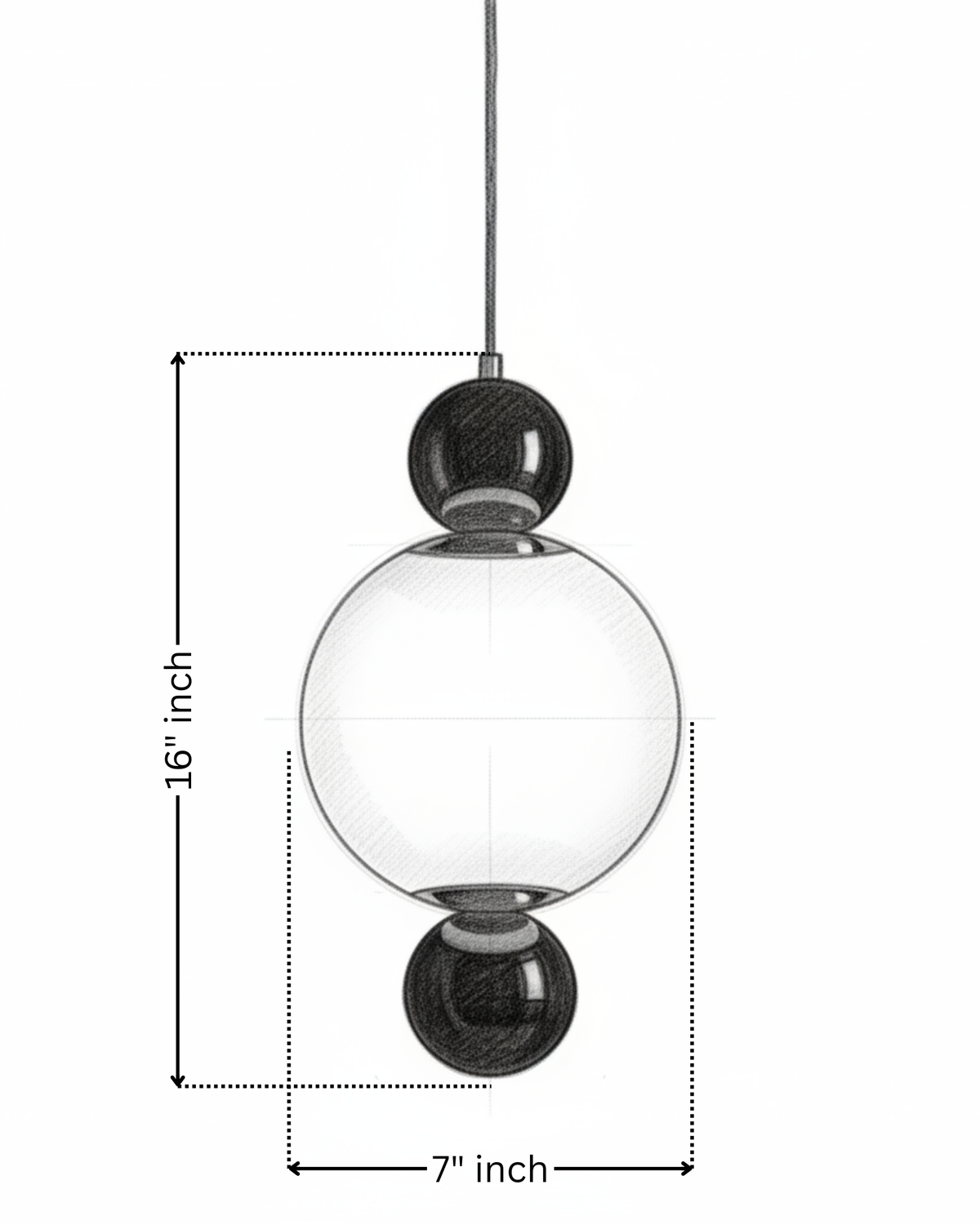 Noor Orb Pendant Light
