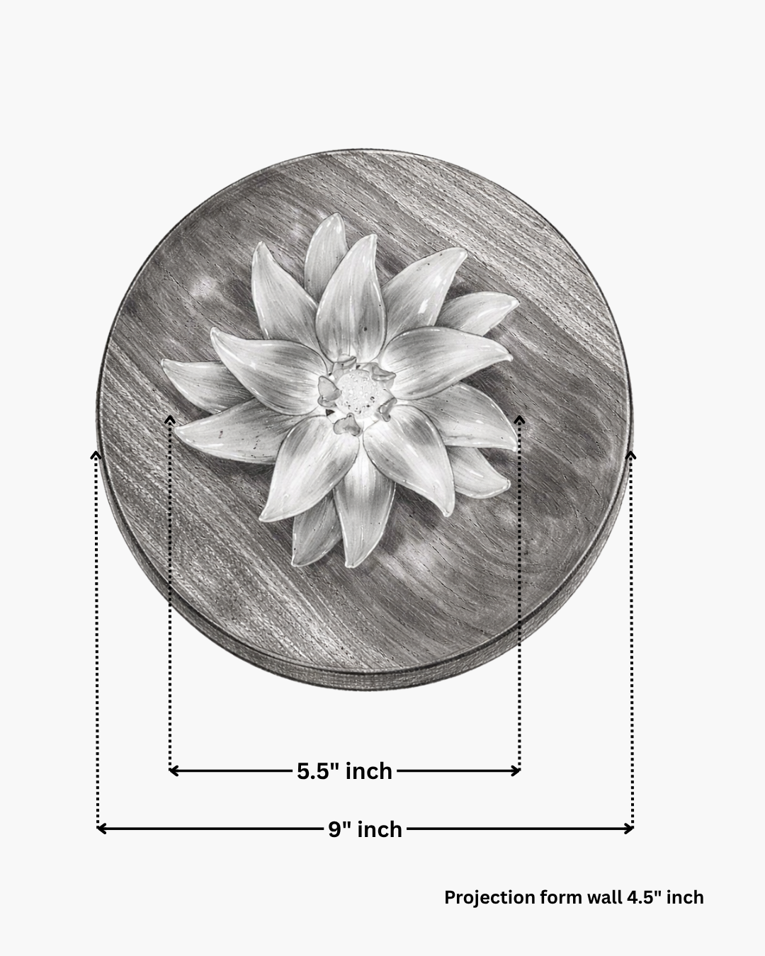 Padma Aura Wall Light - Aartaa decor