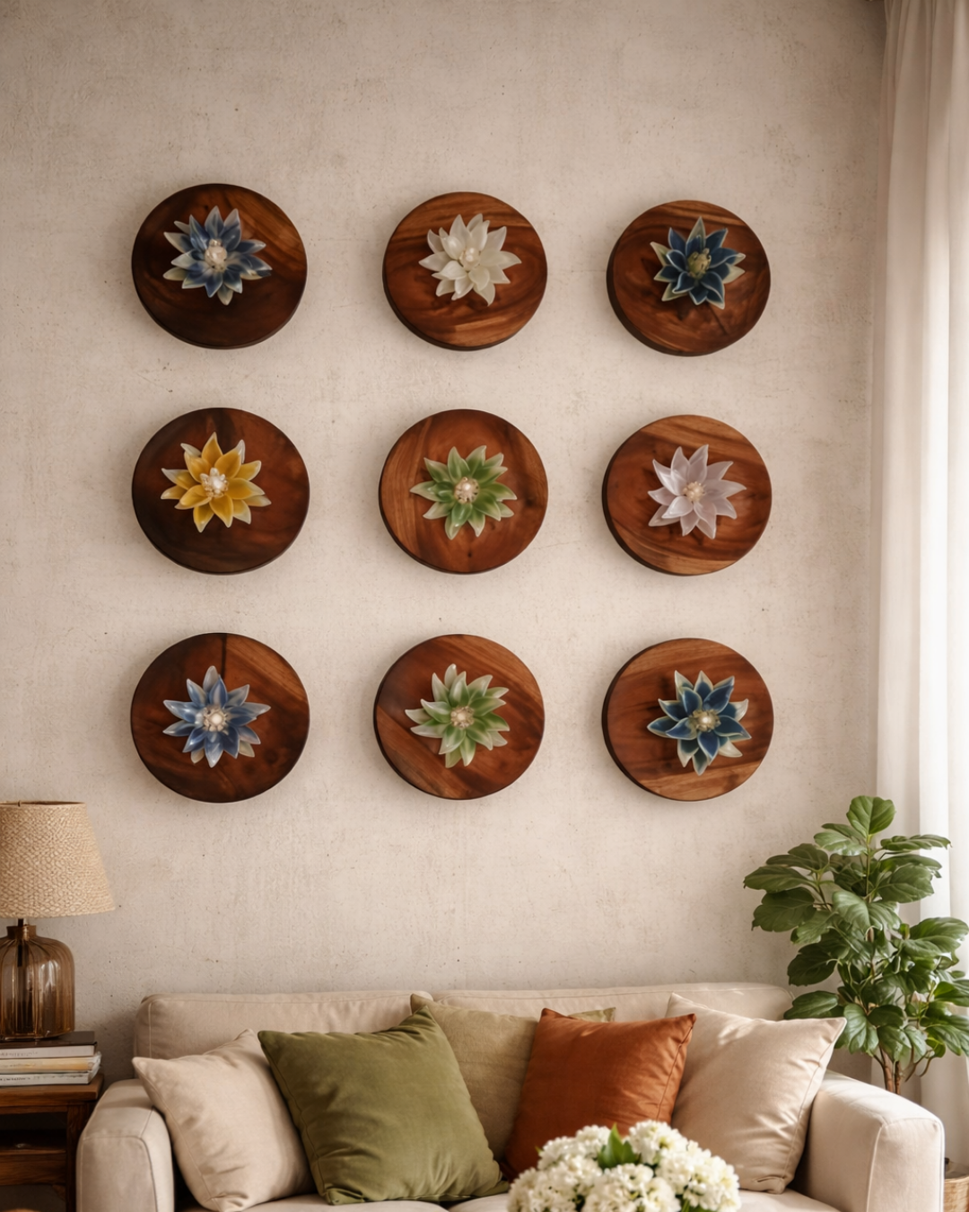 Padma Aura Wall Light - Aartaa decor