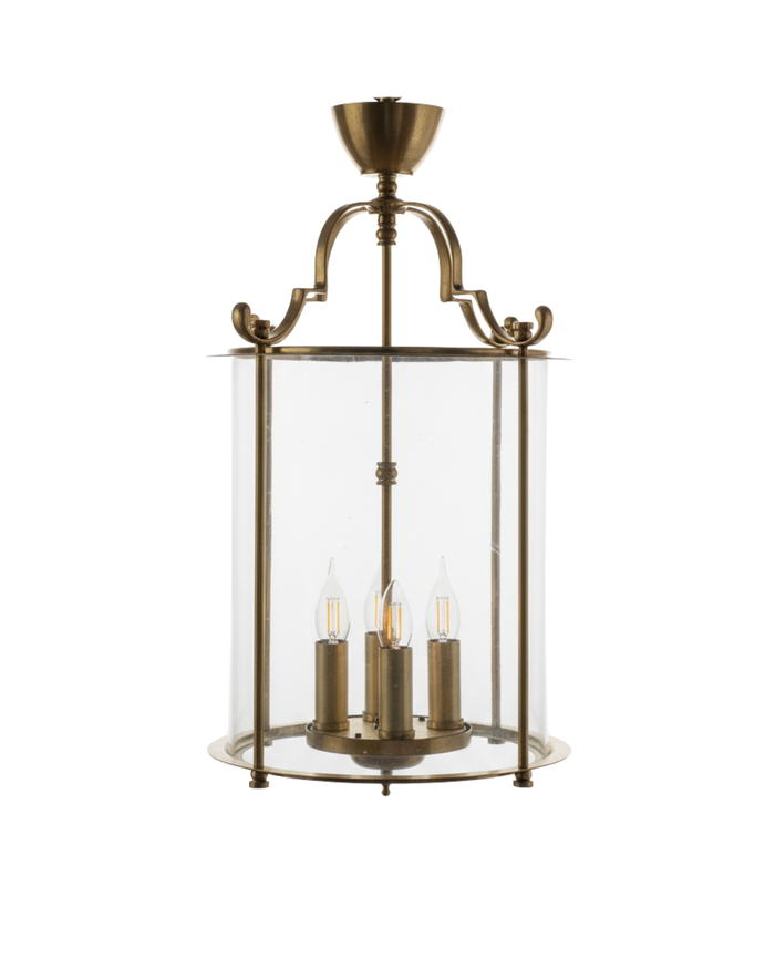 Rajvilas Heritage Brass Lantern Pendant Light