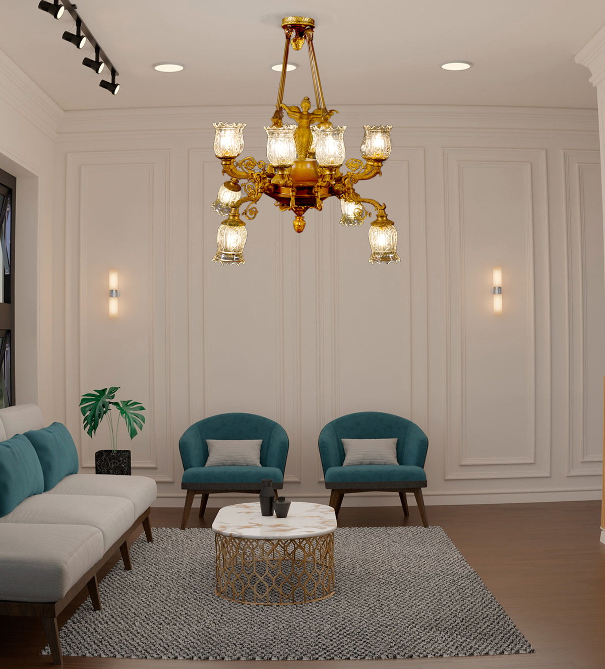 Rajwada Royal Grandeur Chandelier