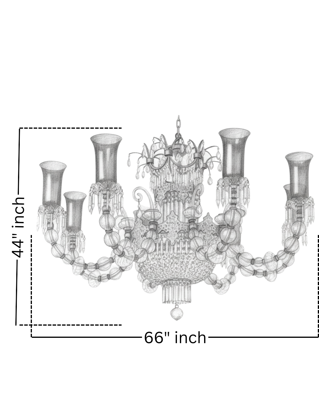 Regalia Grand Crystal Chandelier