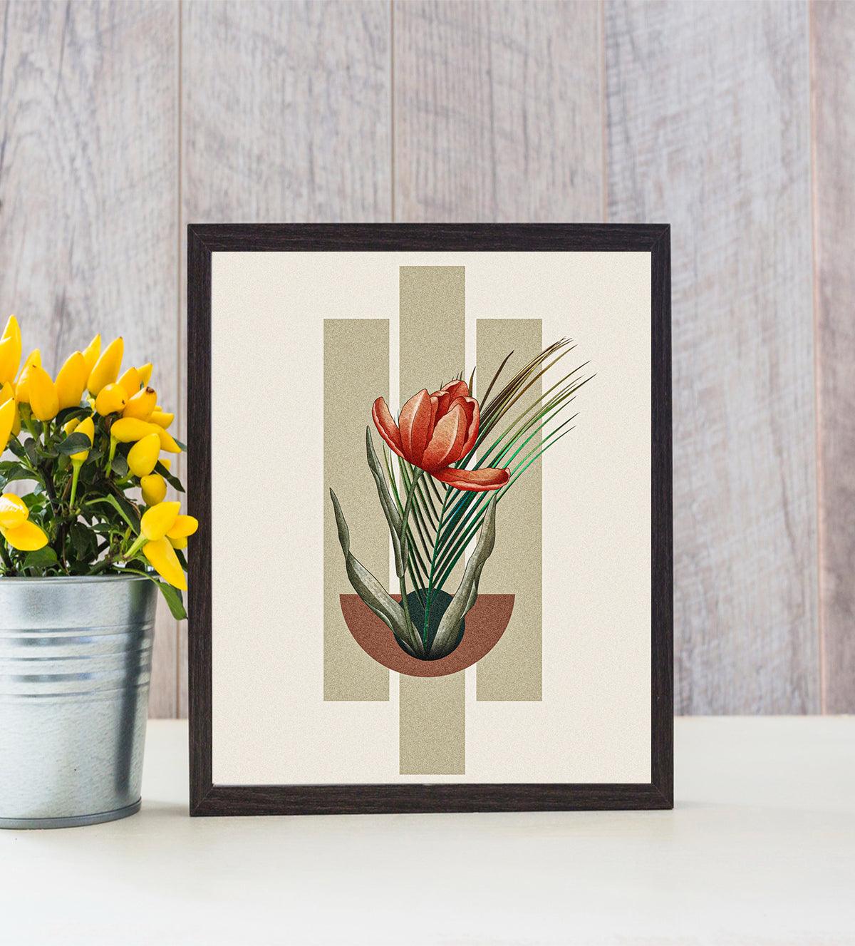 Beauty of our Set of Three Framed Botanical Prints - Aartaa decor