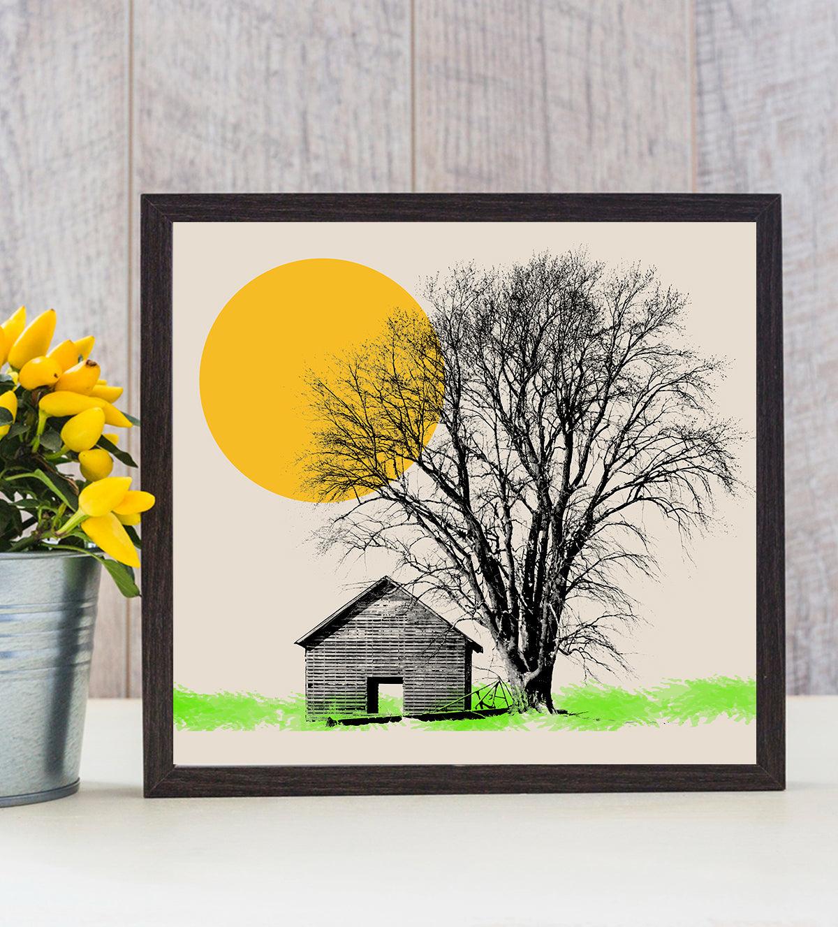 WALL ART NATURE LANDSCAPE PAINTING - Aartaa decor