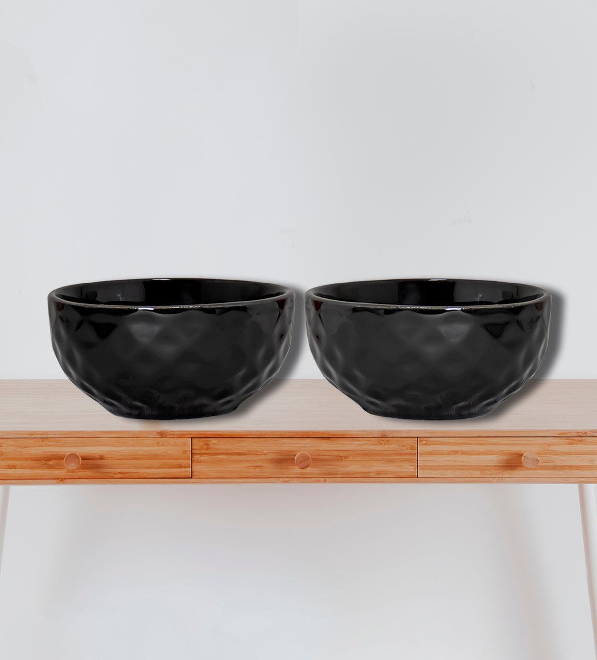 Ceramic Dessert Bowl Ceramic Serving Bowl Disposable set of 2 - Aartaa decor