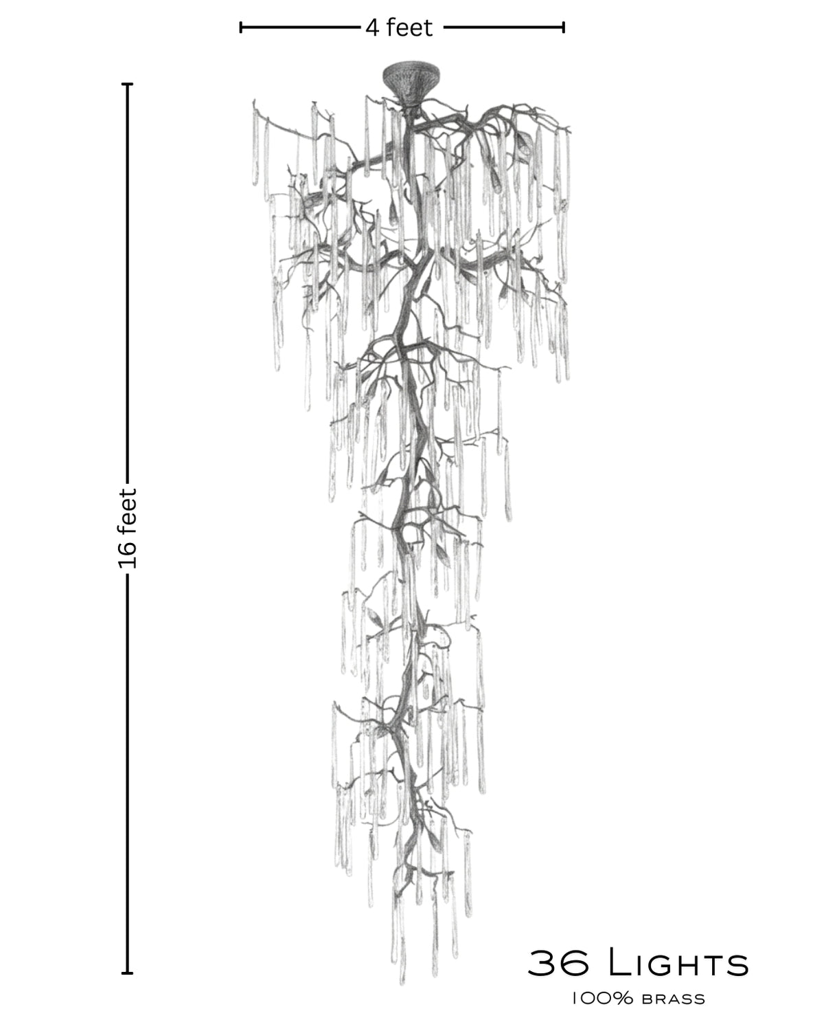 Vriksha Jyoti inspired by weeping willow